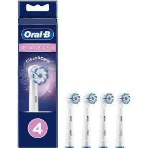 Oral-B Børstehoveder Sensitive Clean and Care 4-pack