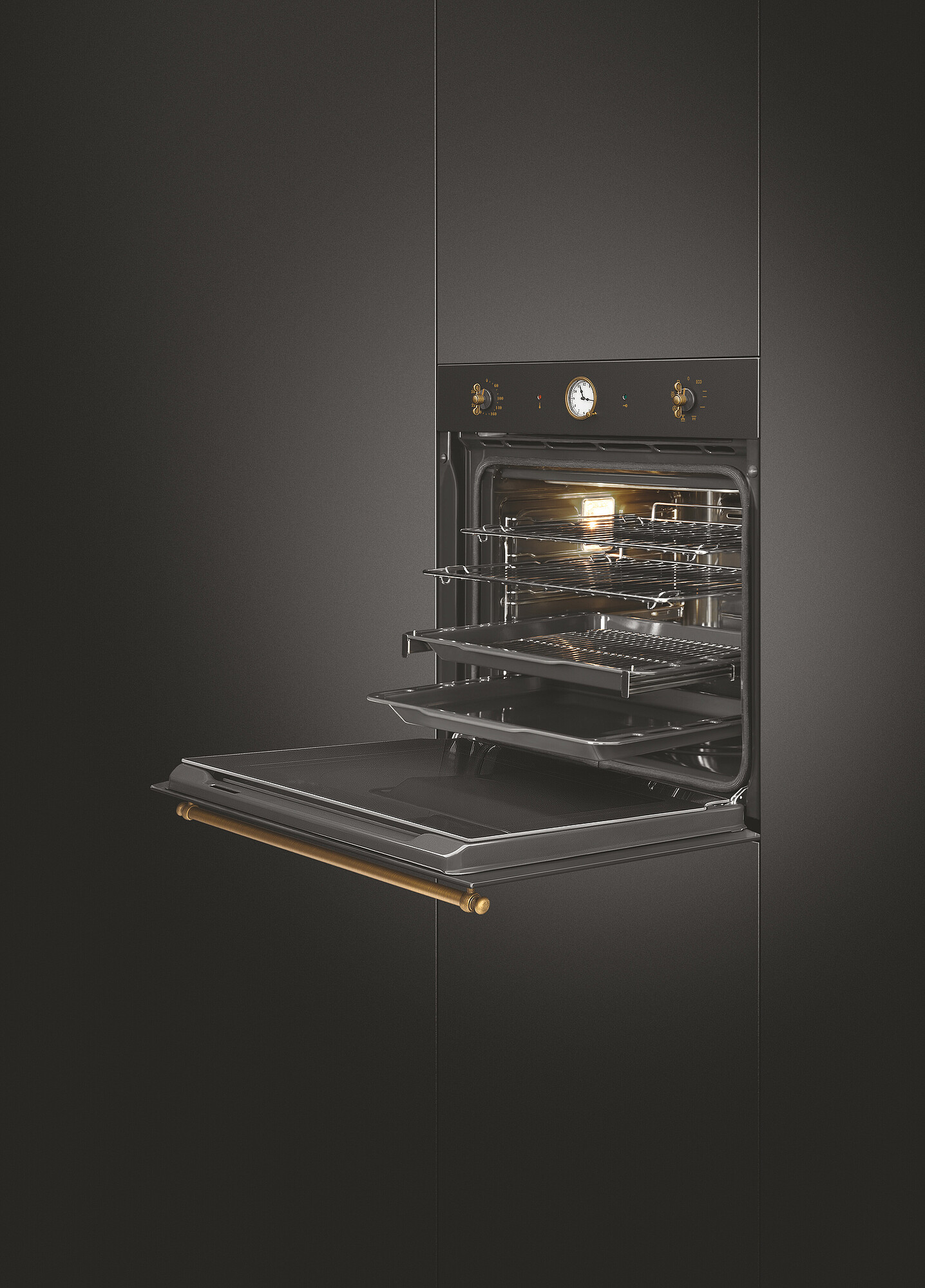 Smeg Indbygningsovn SFP805AO - Billede 4