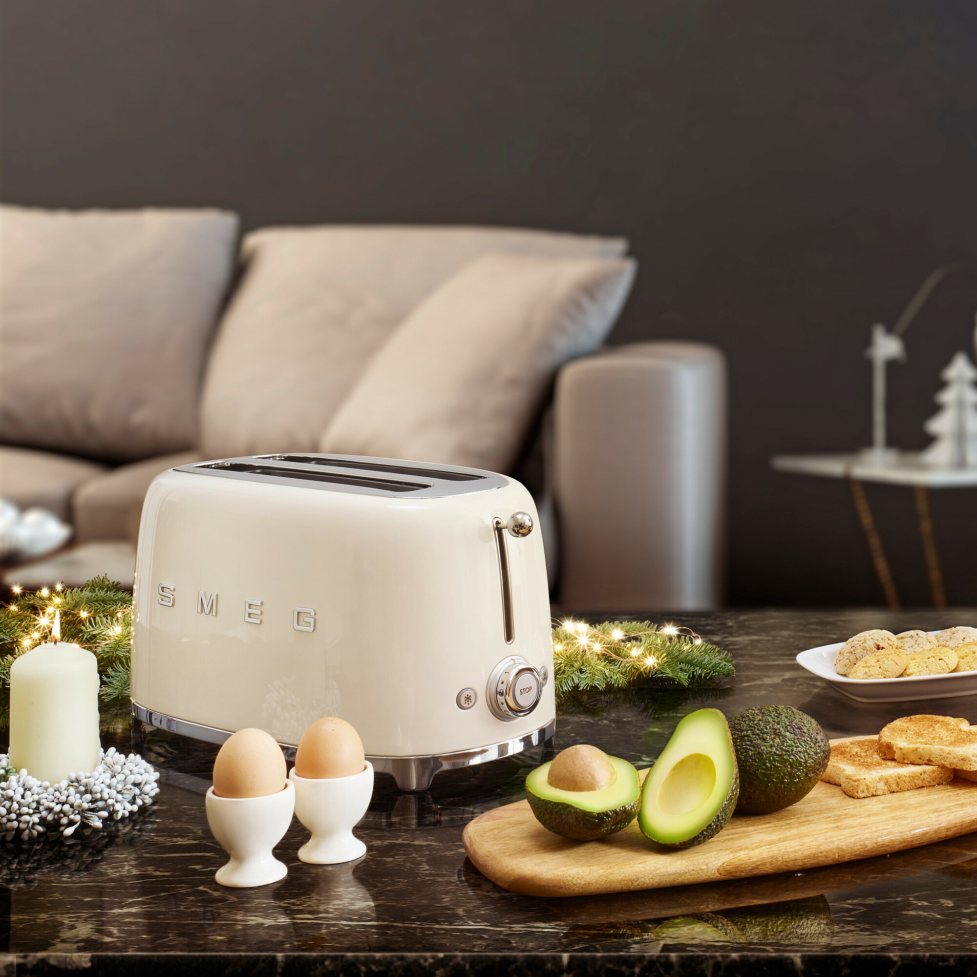 Smeg Brødrister TSF01CREU - Billede 4