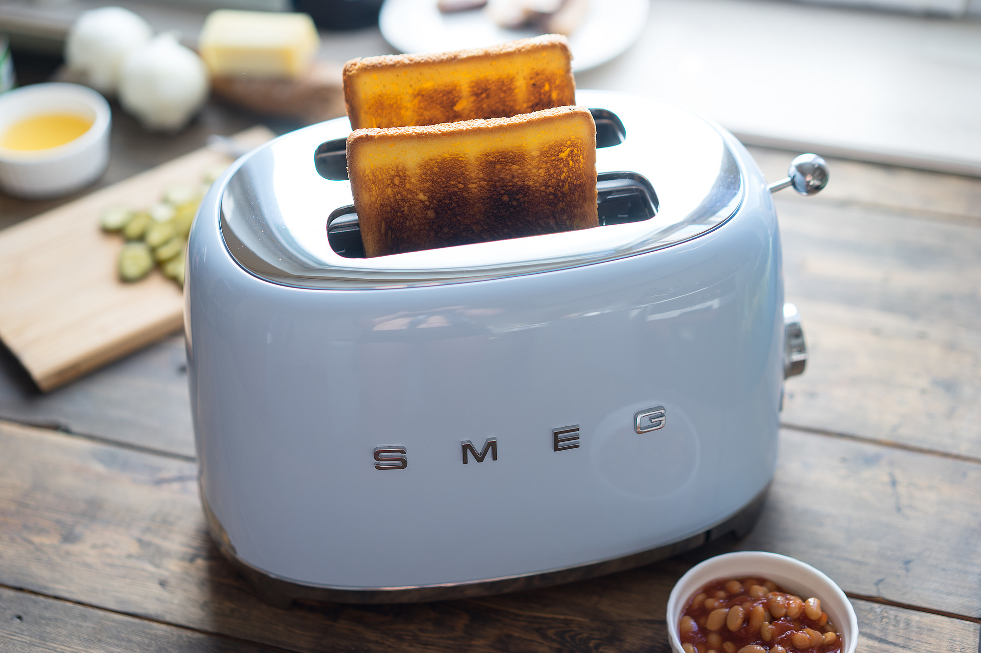 Smeg Brødrister TSF01PBEU - Billede 2
