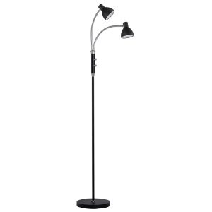 HUDSON gulvlampe LED 2L GU10, sort