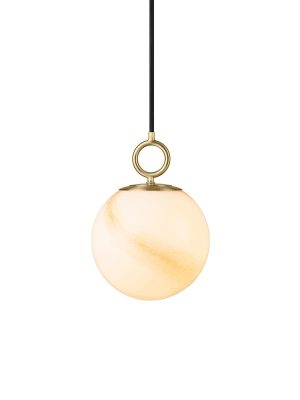 Stockholm Pendel Ø18 Marble Brown