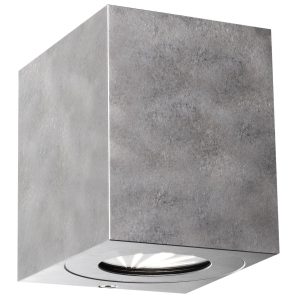 Canto Kubi 2 | Wall Light | Galvanized