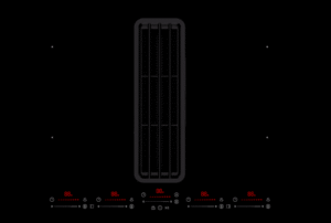 Thermex Induktionskogeplade Downdraft 800B Selected